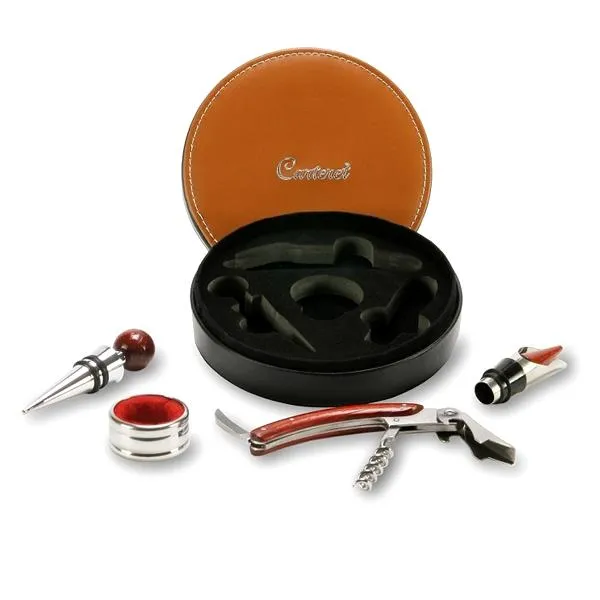 Carteret Collections: 4-Piece Wine Essentials Gift Set