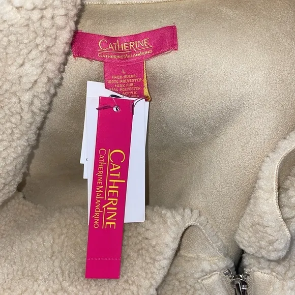 Catherine’s faux fur Sherpa jacket large