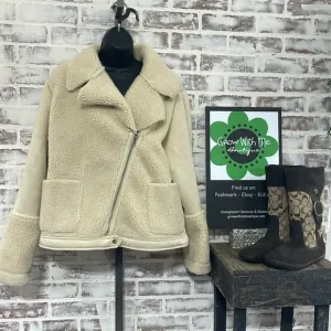 Catherine’s faux fur Sherpa jacket large
