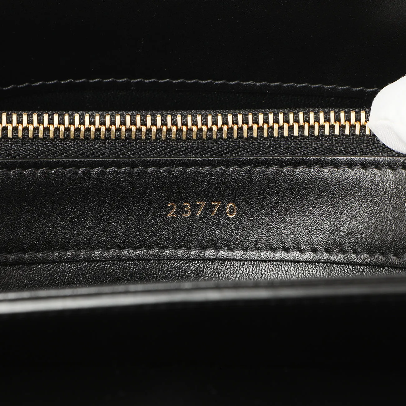 Celine Black Calfskin Small 16 Top Handle Bag
