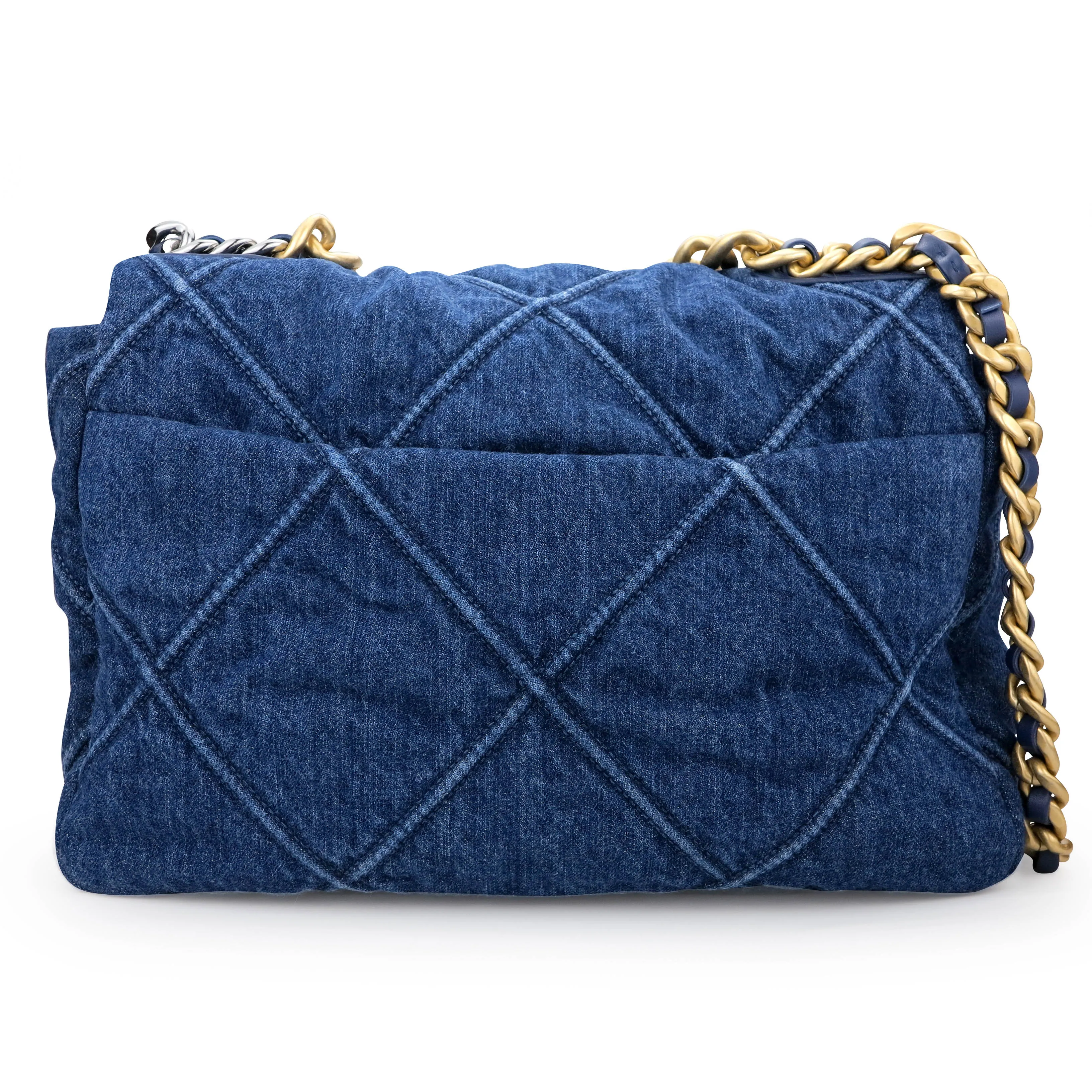 CHANEL 19 Medium Flap Bag in Denim