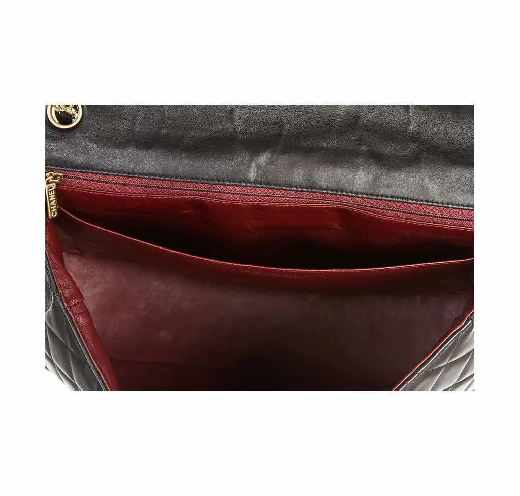 Chanel Black Classic Single Flap Bag