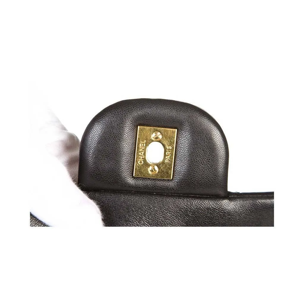Chanel Black Classic Single Flap Bag
