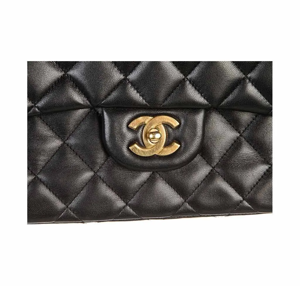 Chanel Black Classic Single Flap Bag