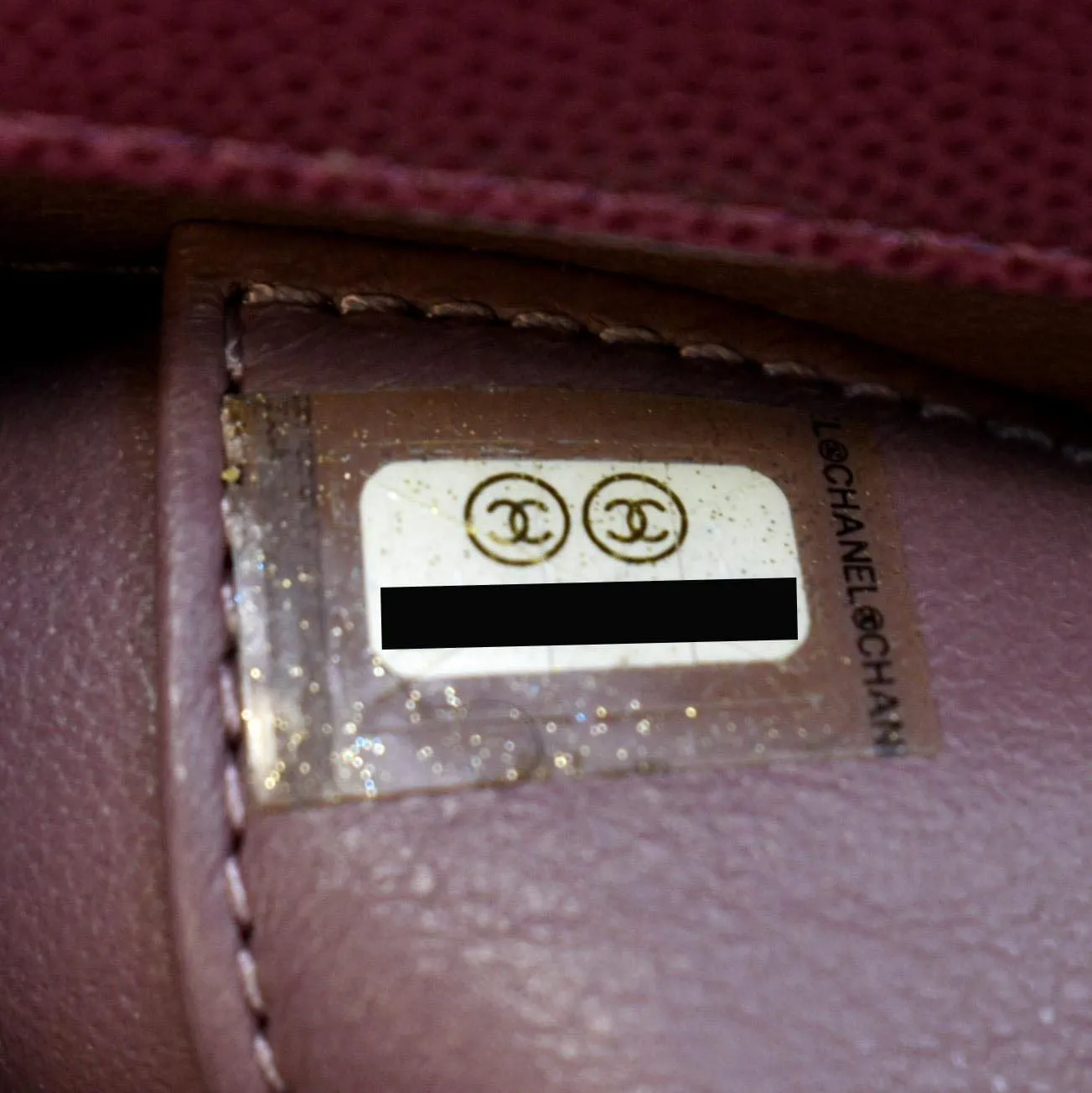CHANEL Business Affinity Medium Flap Quilted Caviar Shoulder Bag Pink