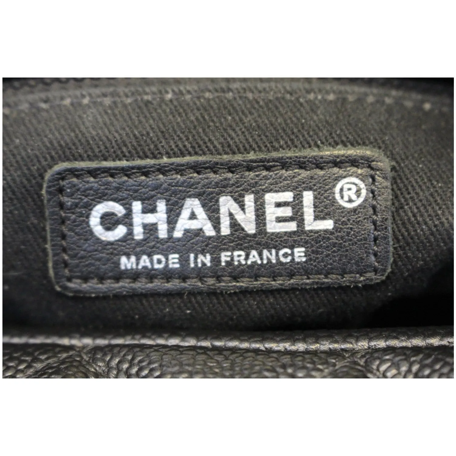 CHANEL Camera Case Quilted Caviar Leather Medium Flap Shoulder Bag