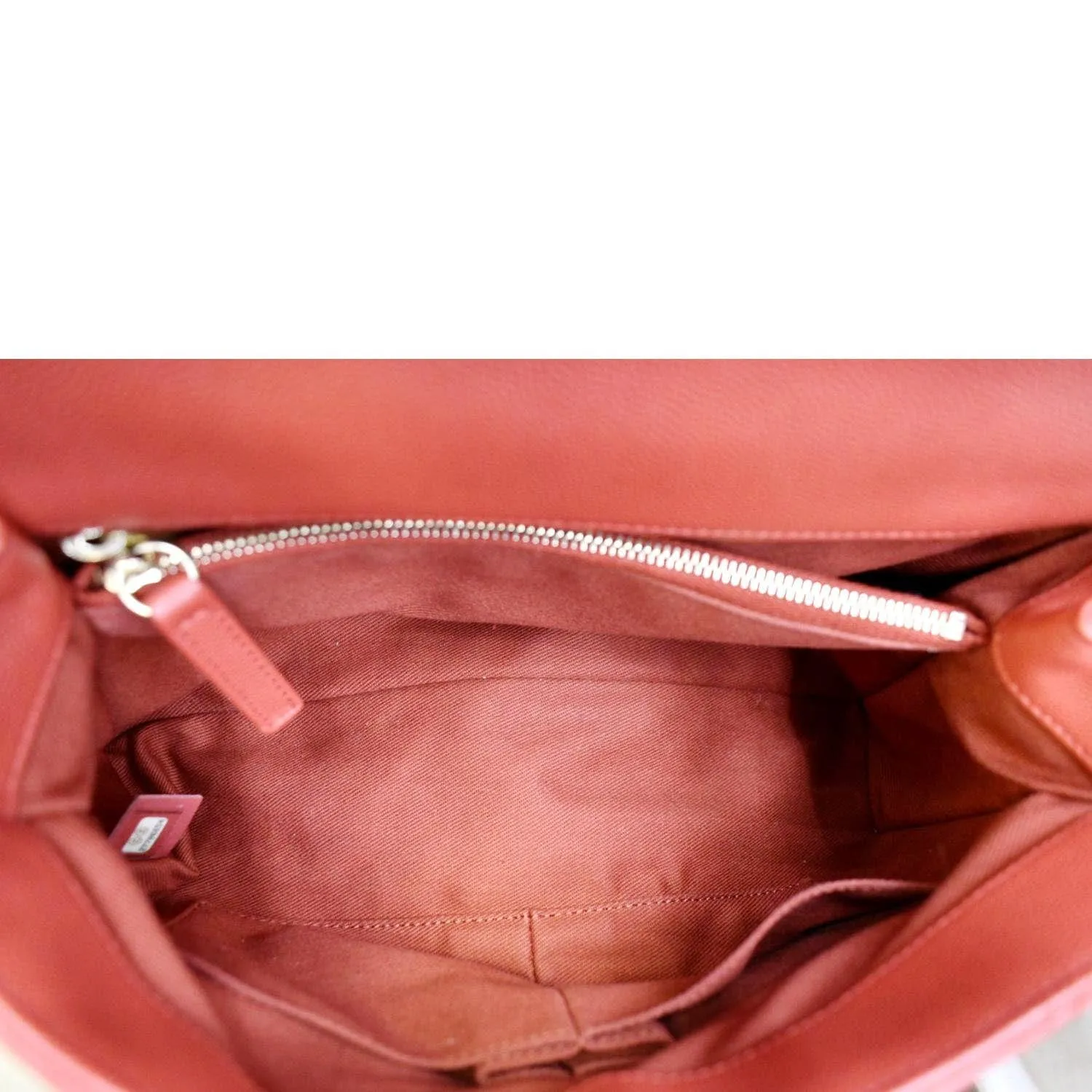 CHANEL Medium Coco Quilted Caviar Leather Top Handle Shoulder Bag Red