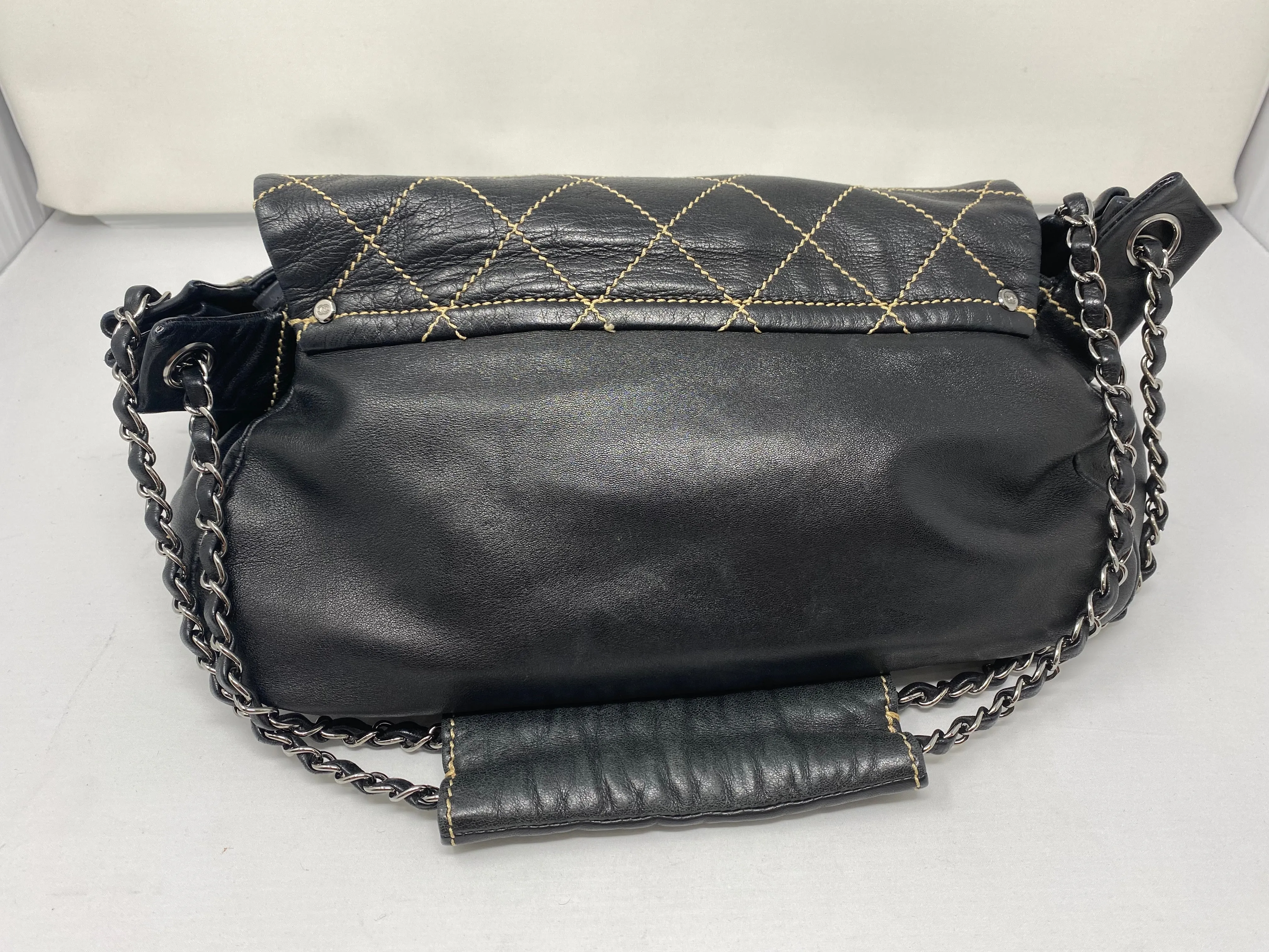 Chanel Surpique Accordian Bag