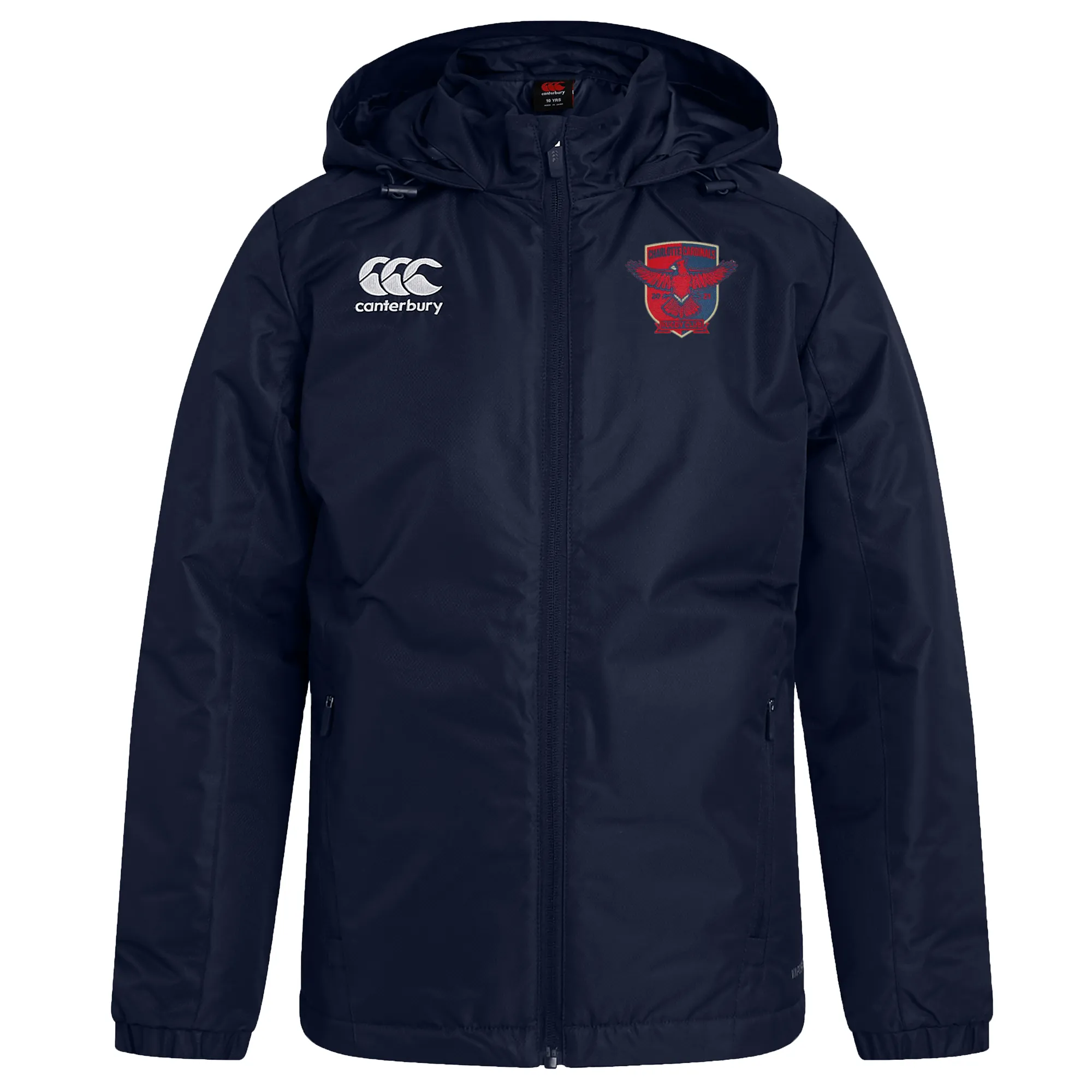 Charlotte Cardinals Rugby Club Club Vaposhield Stadium Jacket by Canterbury