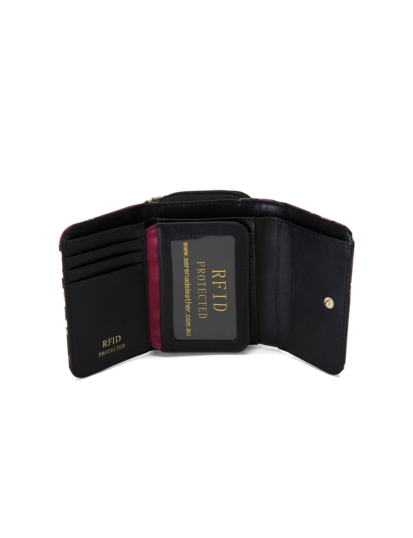 CHARLOTTE SML PATENT LEATHER WALLET WITH RFID-WSF3003- NEW IN