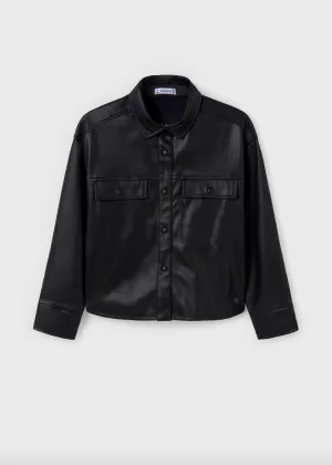 Chloe Leatherette Shirt