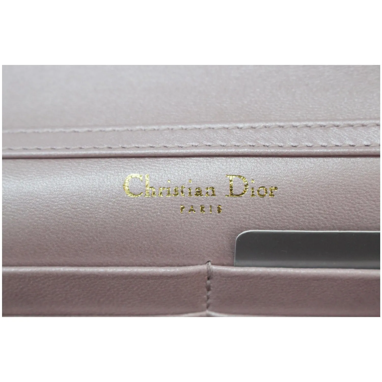 CHRISTIAN DIOR Miss Dior Promenade Wallet on Chain Crossbody Bag Light Pink - Last Call