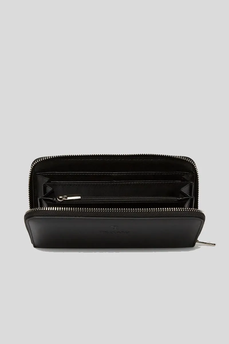 Claire Zip Around LG Mini Grana - Black