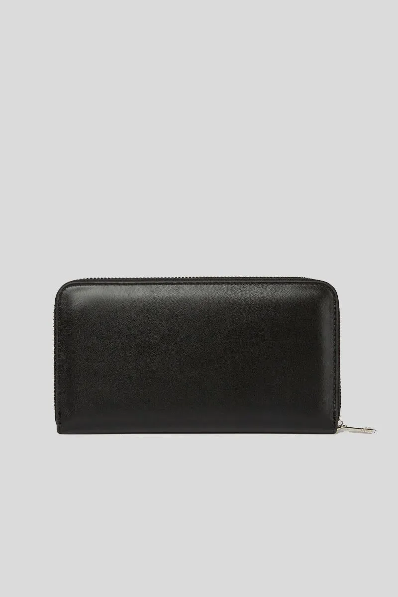 Claire Zip Around LG Mini Grana - Black