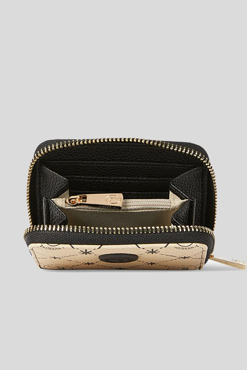 Clavel Zip Around Smfull Grain Monogram - Fat.Monogram