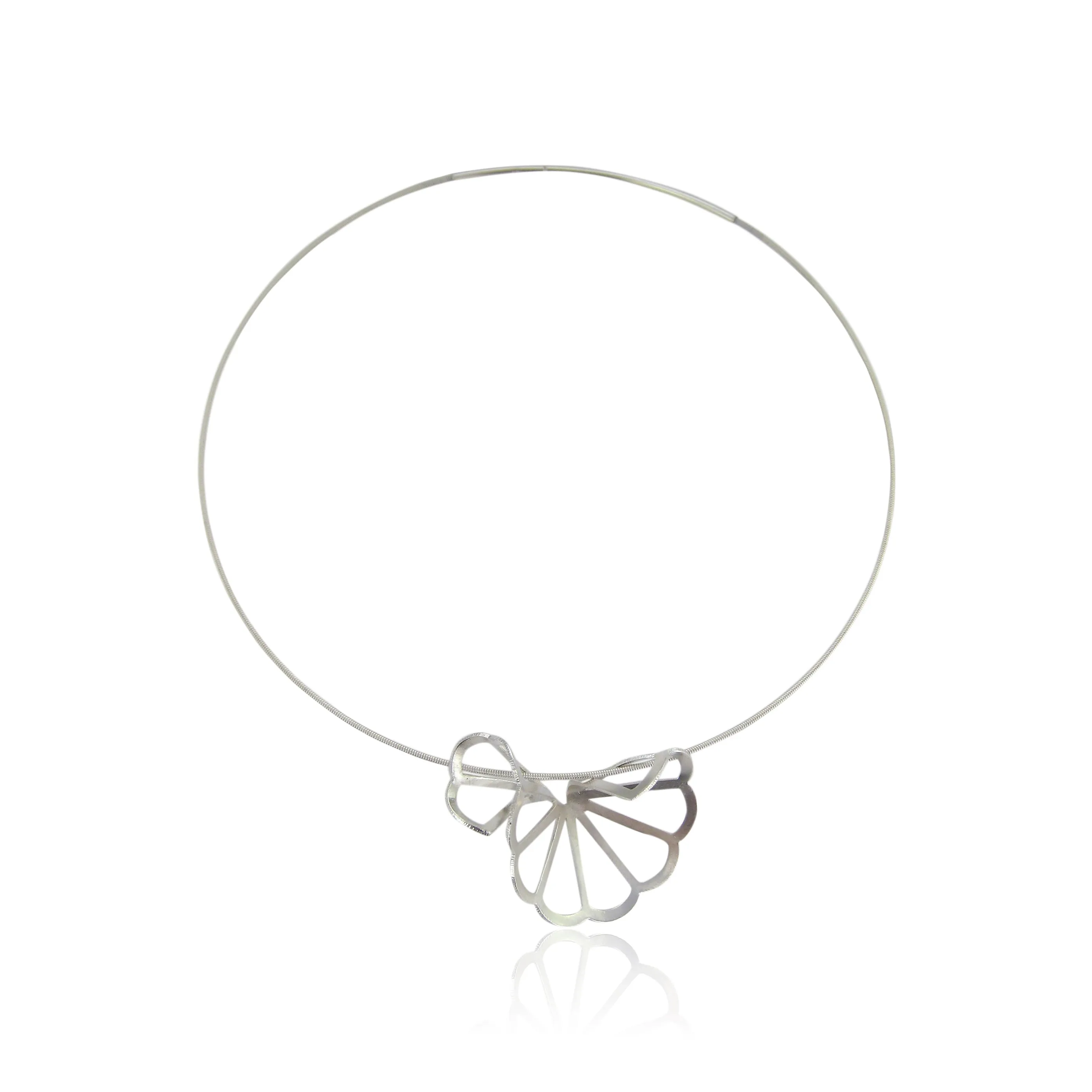 cloud fold necklace