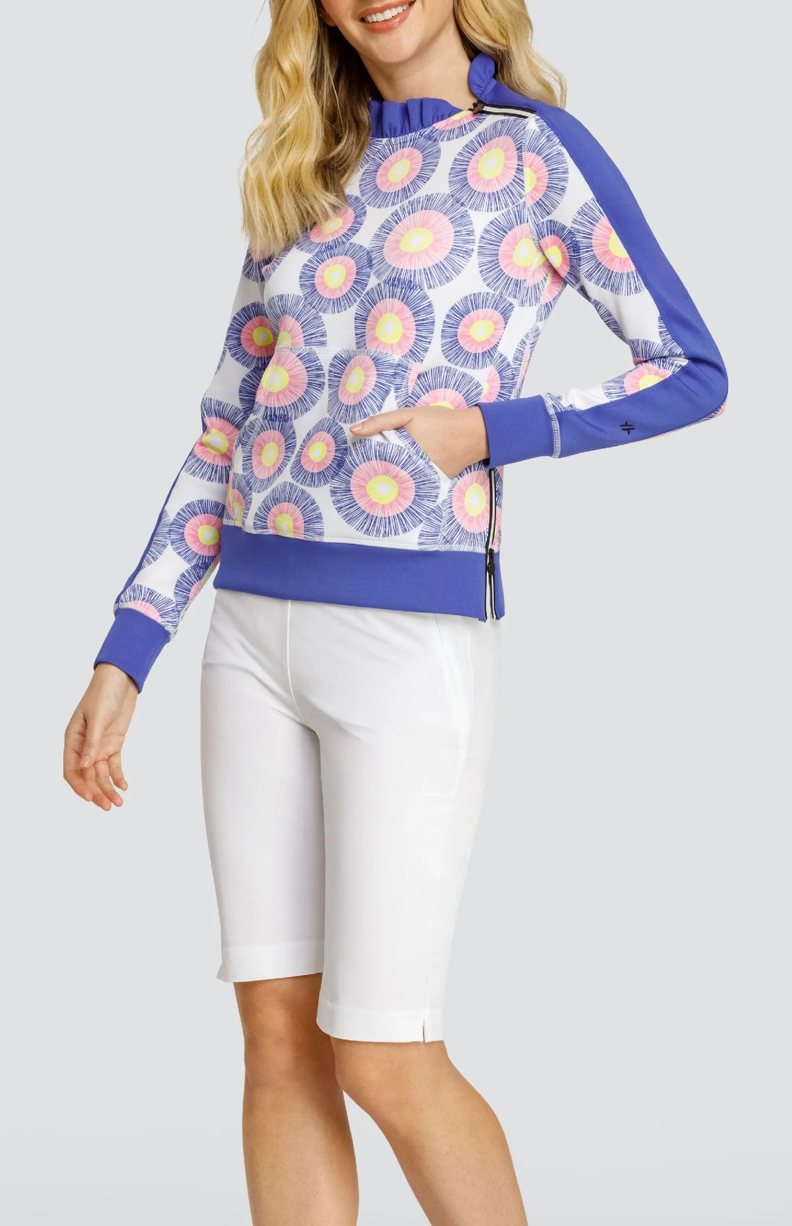 Condoleezza Lively Print Pullover