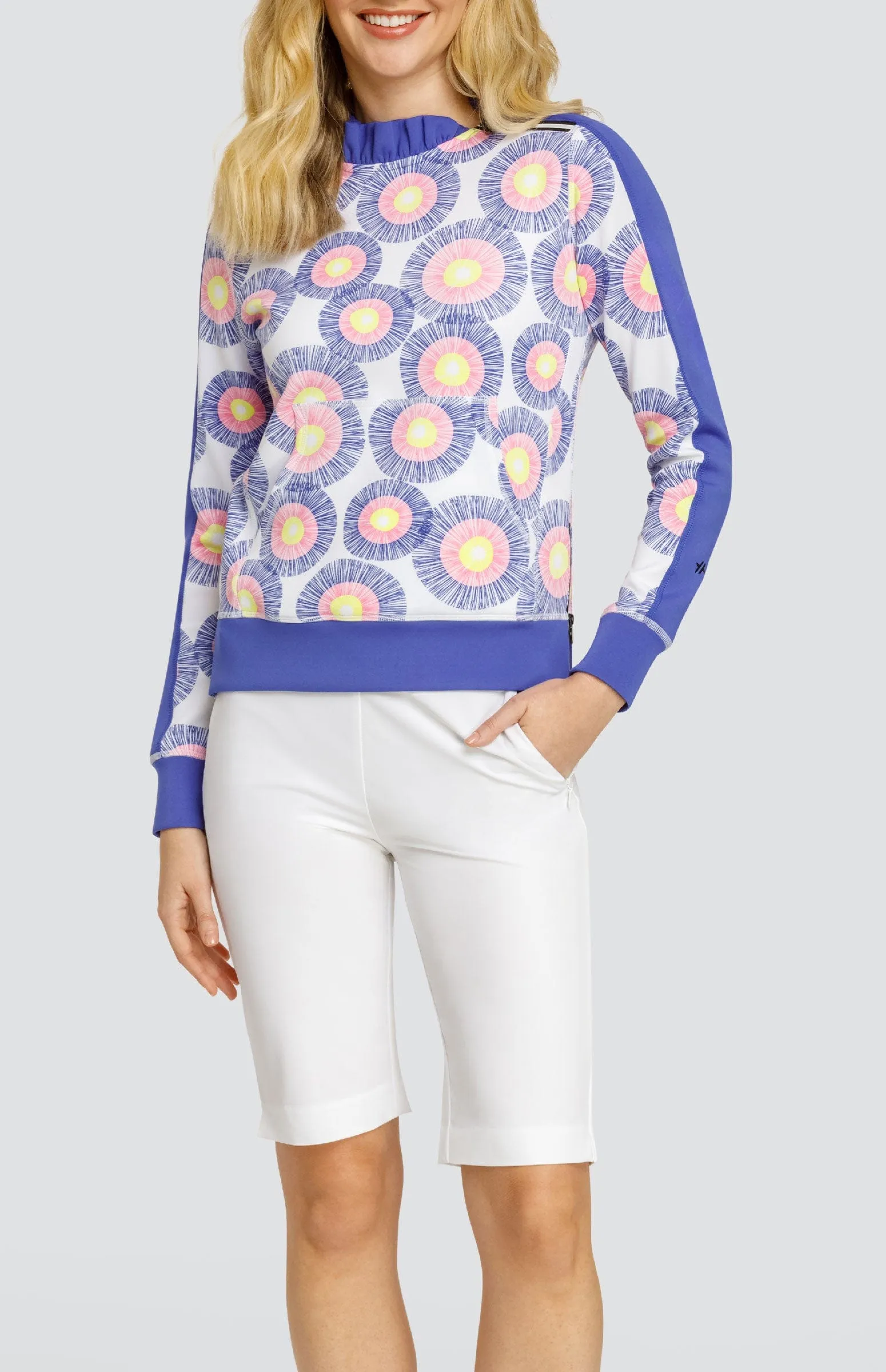 Condoleezza Lively Print Pullover
