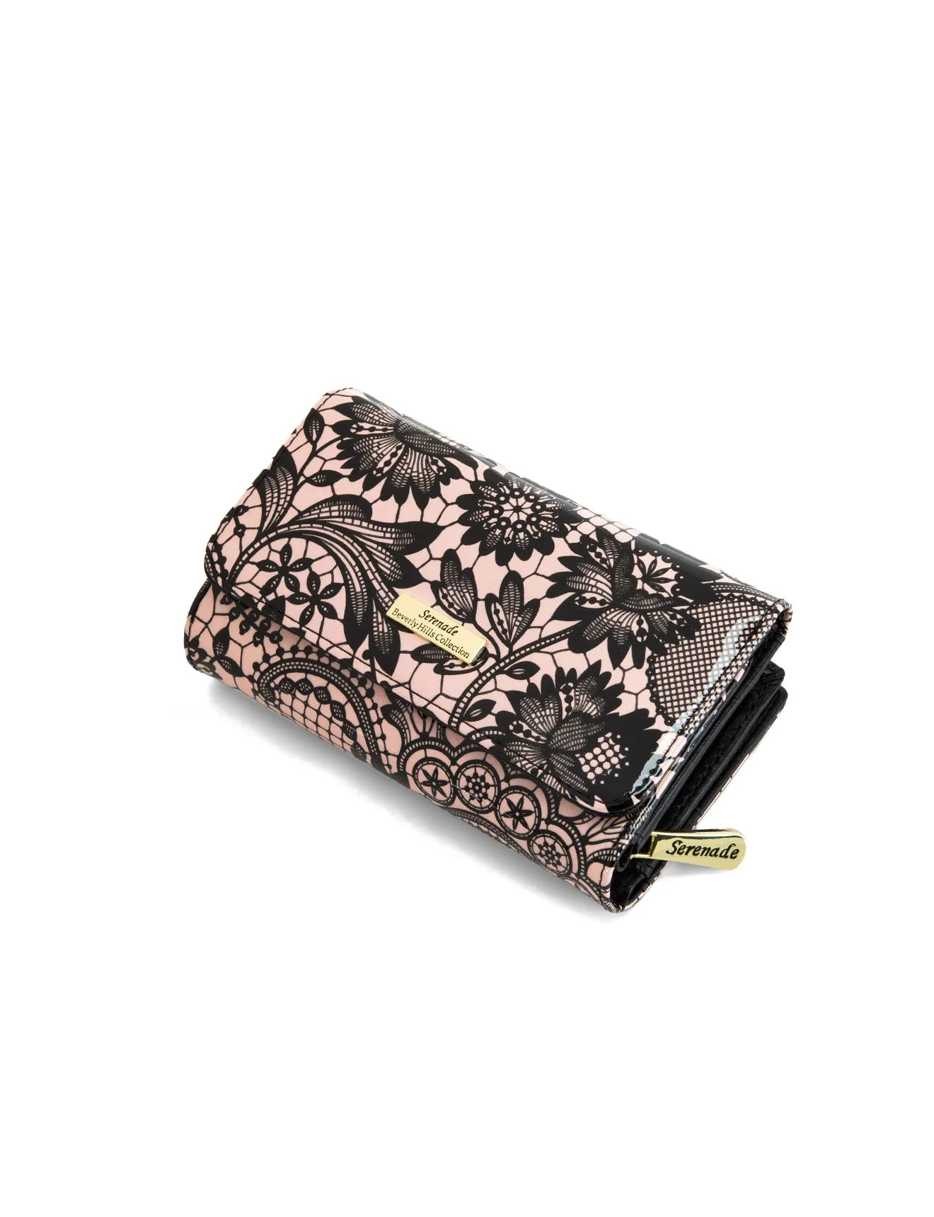 CORSETTE MEDIUM PATENT LEATHER WALLET WITH RFID-WSF3202- NEW IN