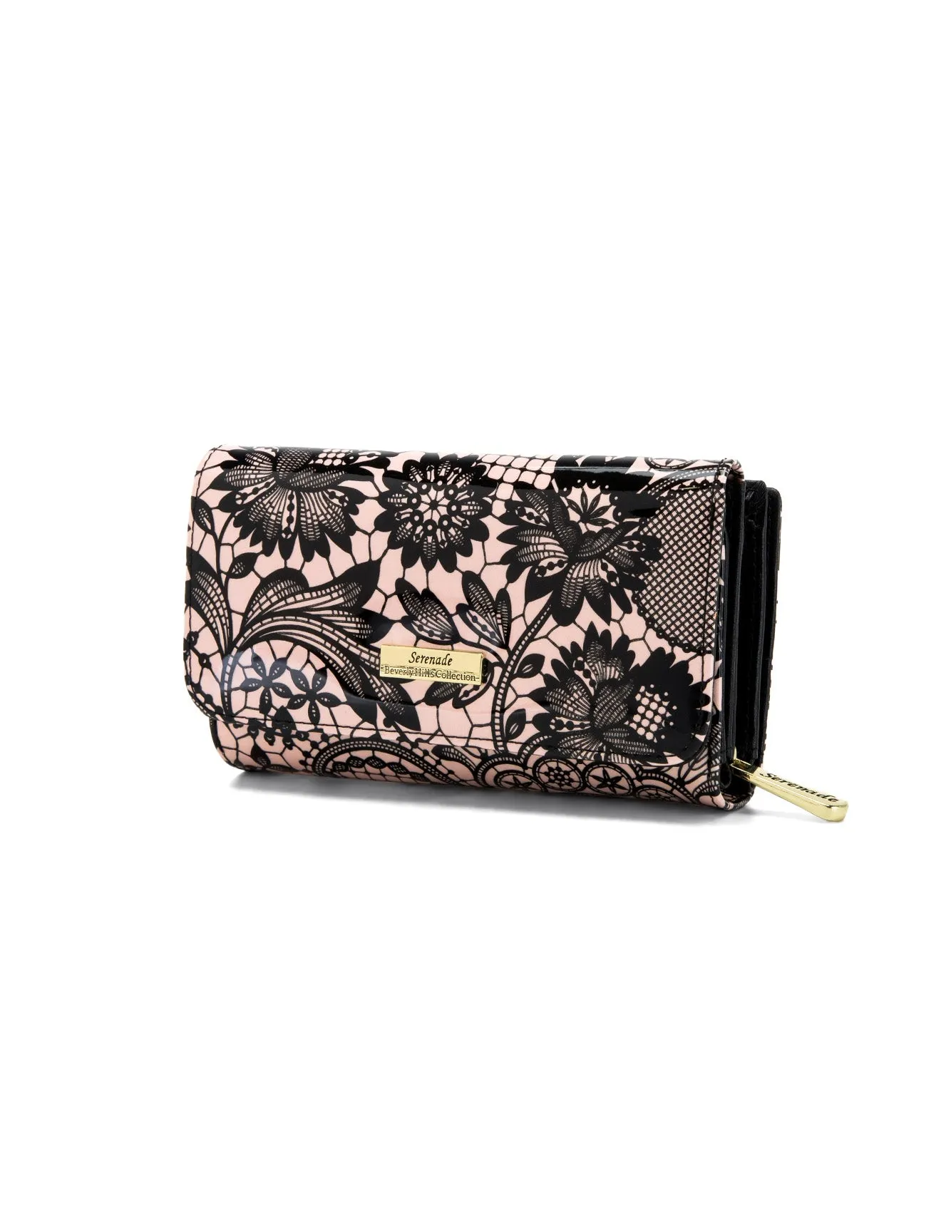 CORSETTE MEDIUM PATENT LEATHER WALLET WITH RFID-WSF3202- NEW IN