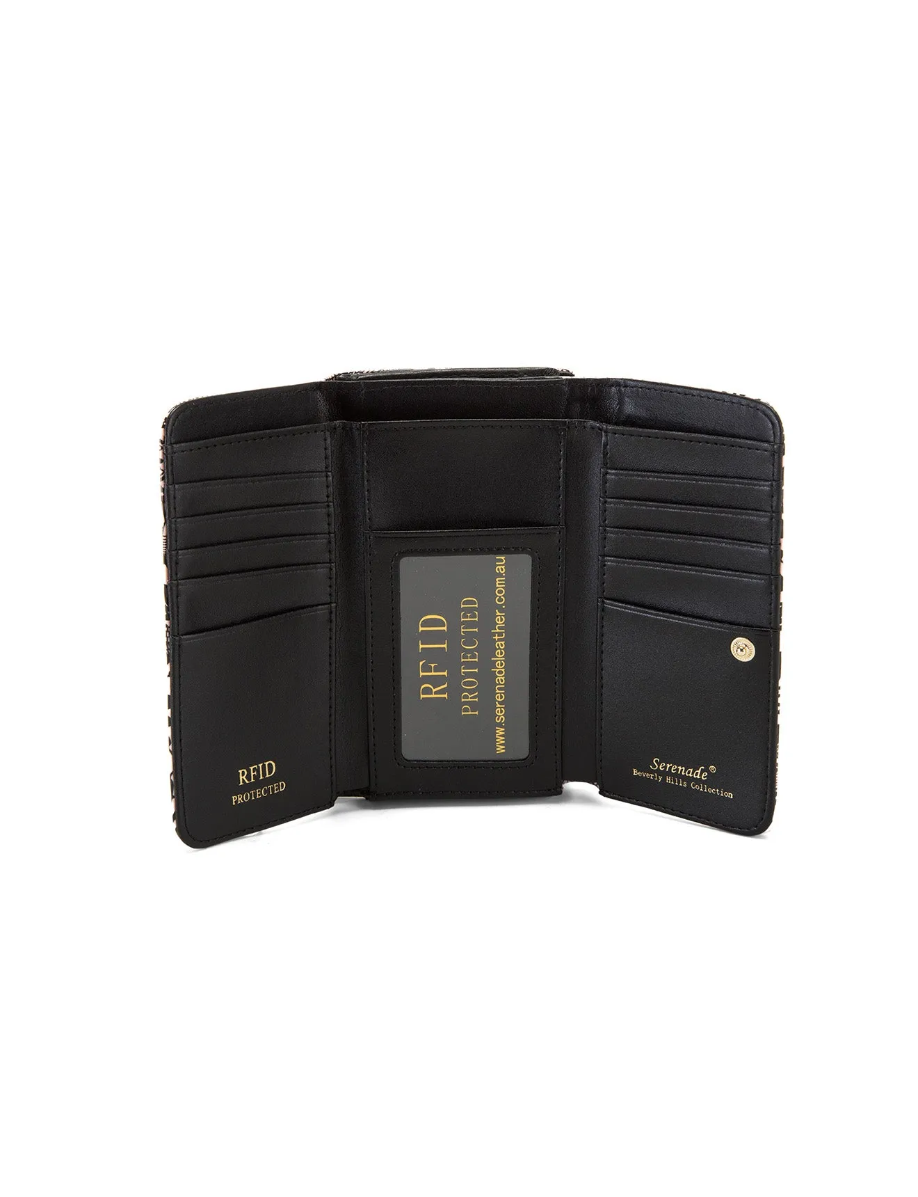 CORSETTE MEDIUM PATENT LEATHER WALLET WITH RFID-WSF3202- NEW IN