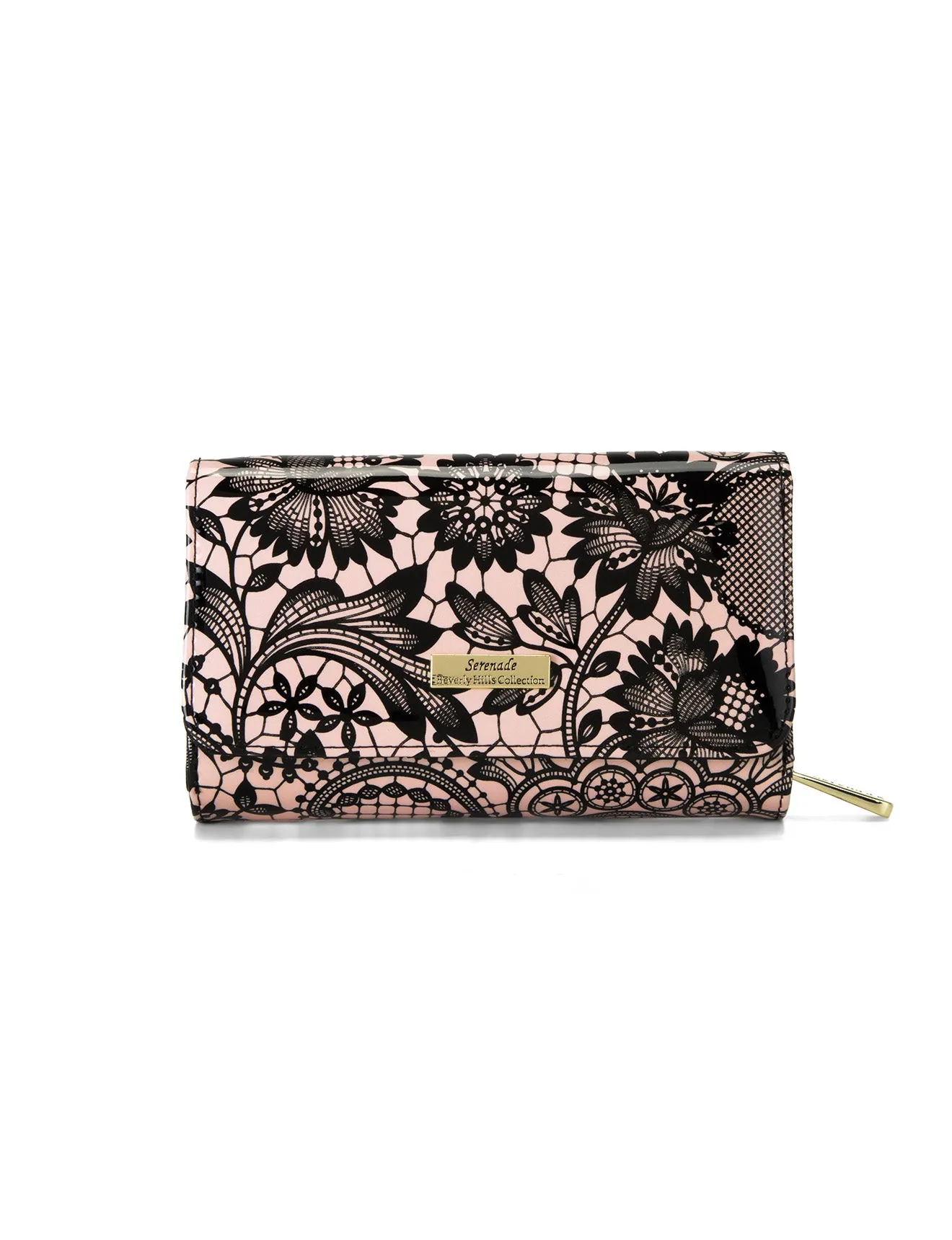 CORSETTE MEDIUM PATENT LEATHER WALLET WITH RFID-WSF3202- NEW IN