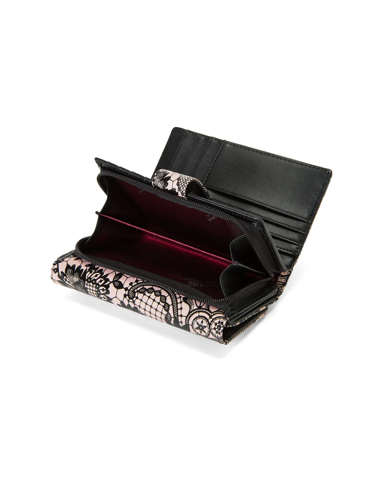 CORSETTE MEDIUM PATENT LEATHER WALLET WITH RFID-WSF3202- NEW IN