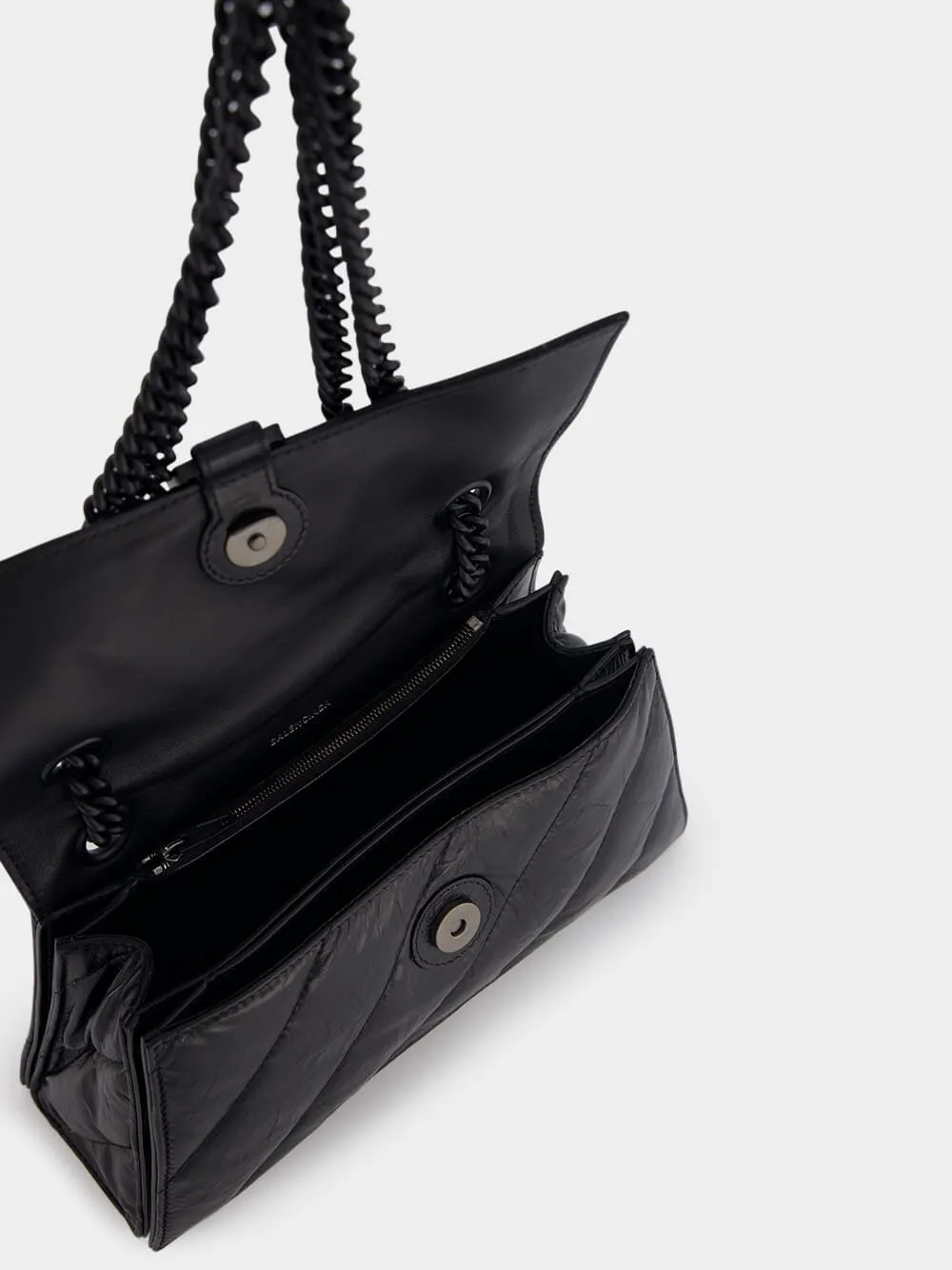 Crush shoulder bag