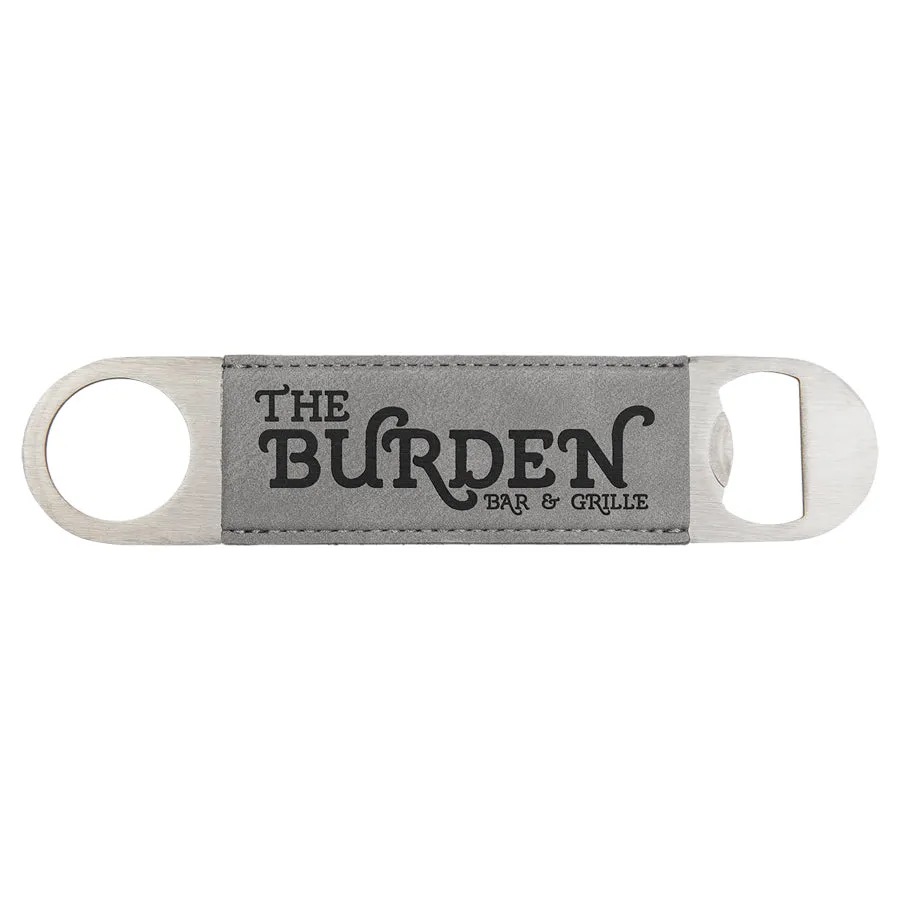 Custom Bottle Opener | Leatherette