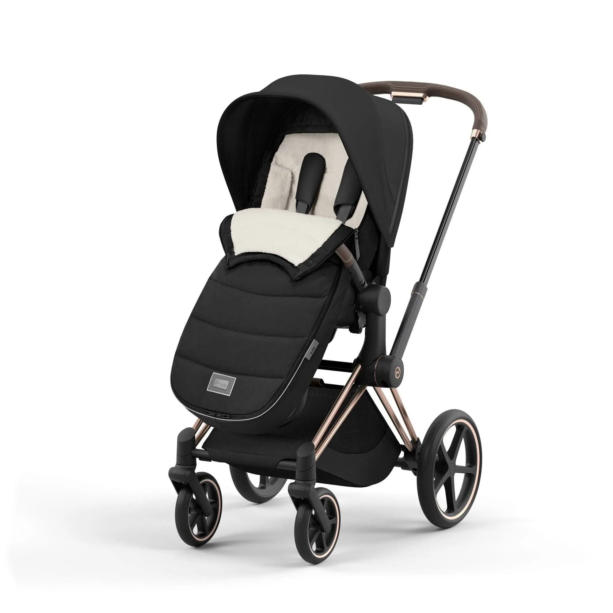 Cybex Platinum Footmuff - Sepia Black