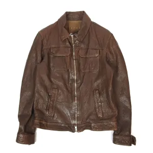Dfour Leather Jacket Size 50