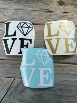 Diamond Love Decal