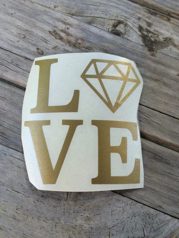 Diamond Love Decal