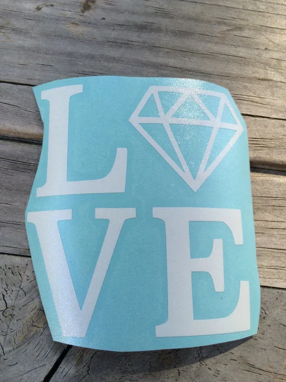 Diamond Love Decal
