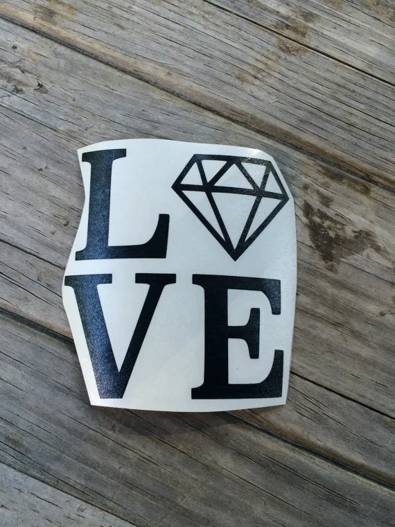 Diamond Love Decal