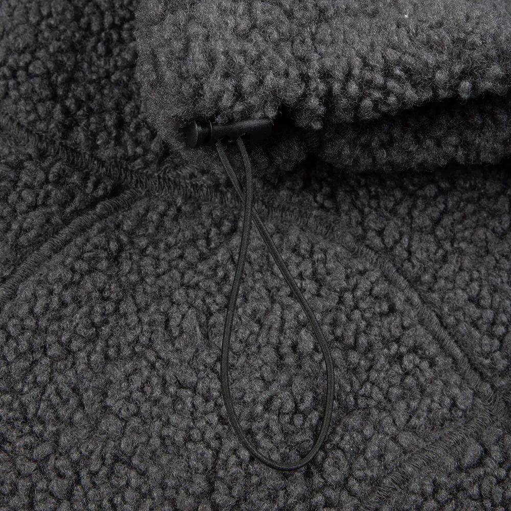 Dime MTL Coverstich Sherpa Fleece Charcoal