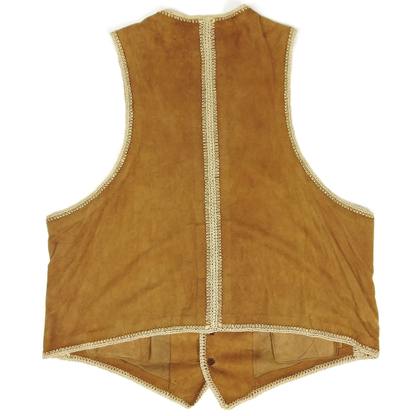 Dolce & Gabbana Suede Vest Size 52