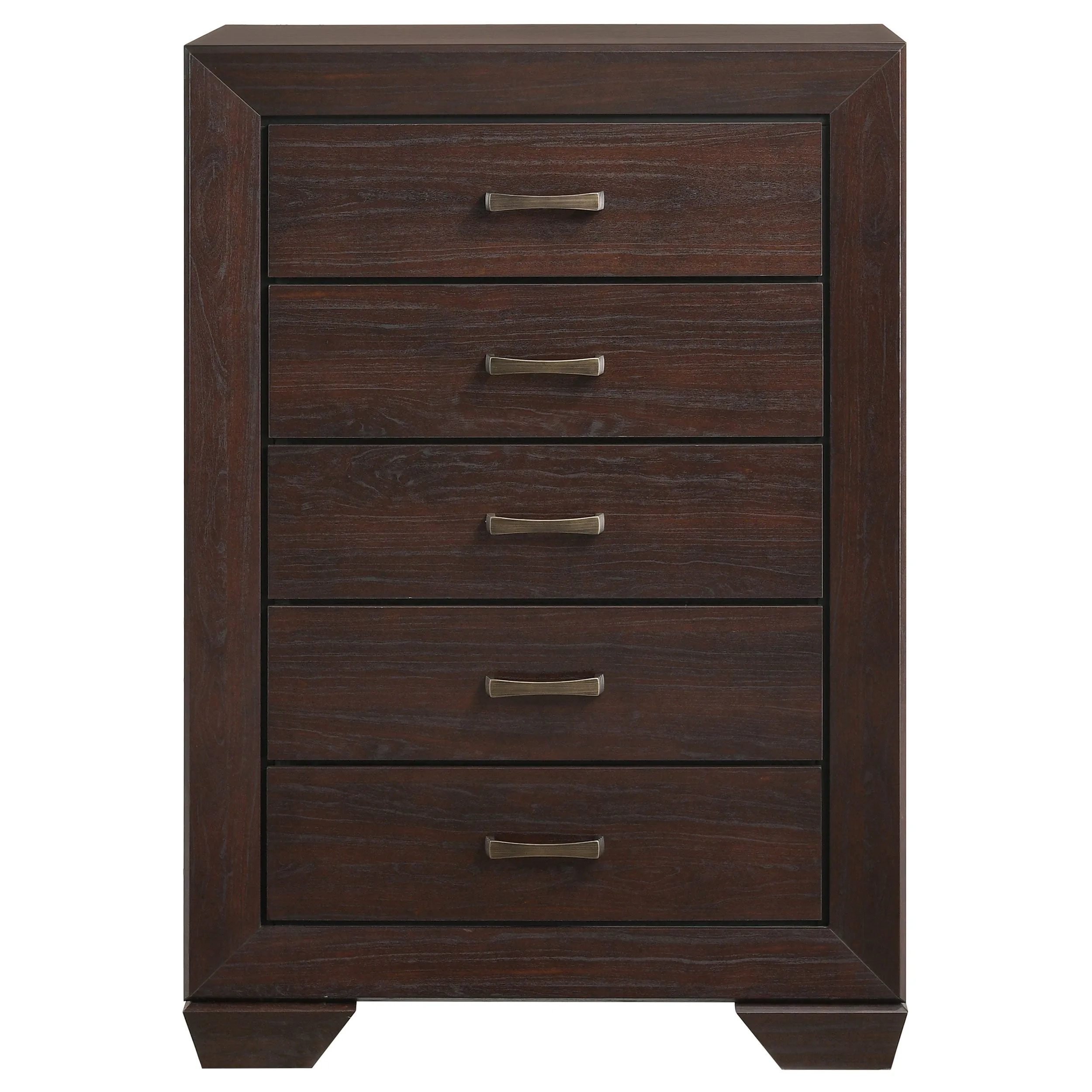 Dorian 5-piece California King Bedroom Set Dark Cocoa