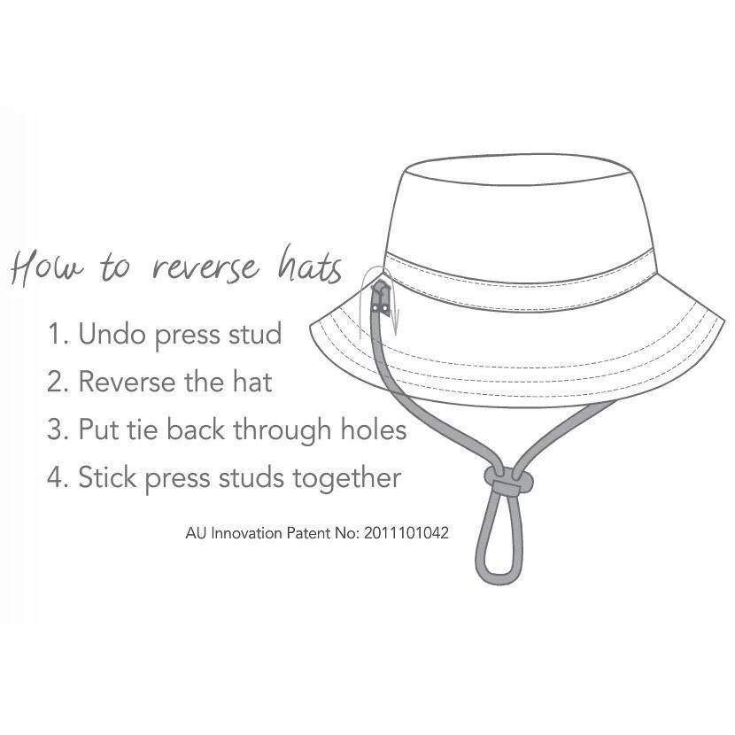 Dozer Reversible Bucket Hat - Koby Natural