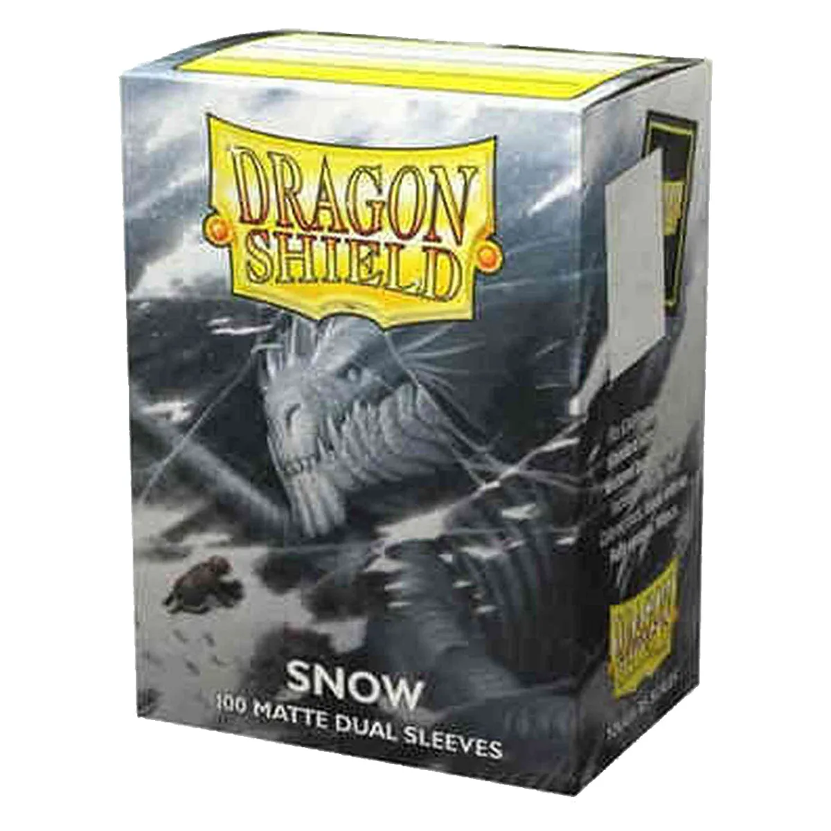 Dragon Shield 100ct Standard Dual Matte Snow White Mirin Sleeves