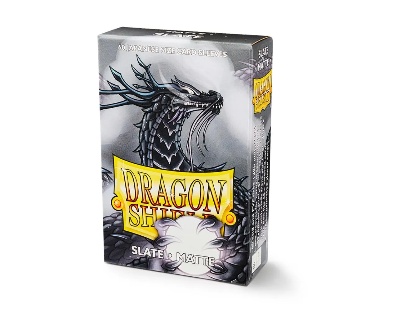 Dragon Shield Matte Slate - 60 Japanese Size Sleeves