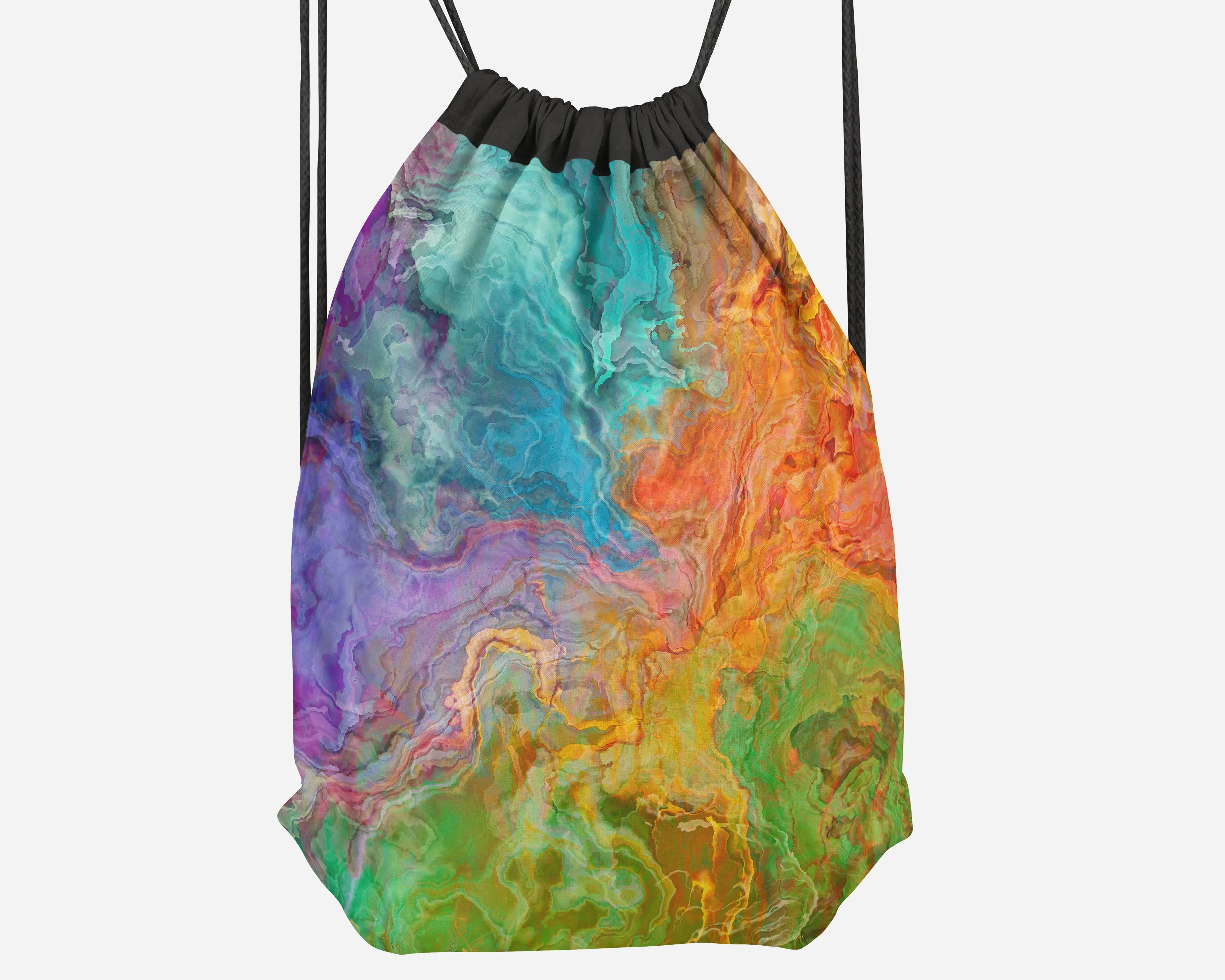 Drawstring Sling Bag, Carnival