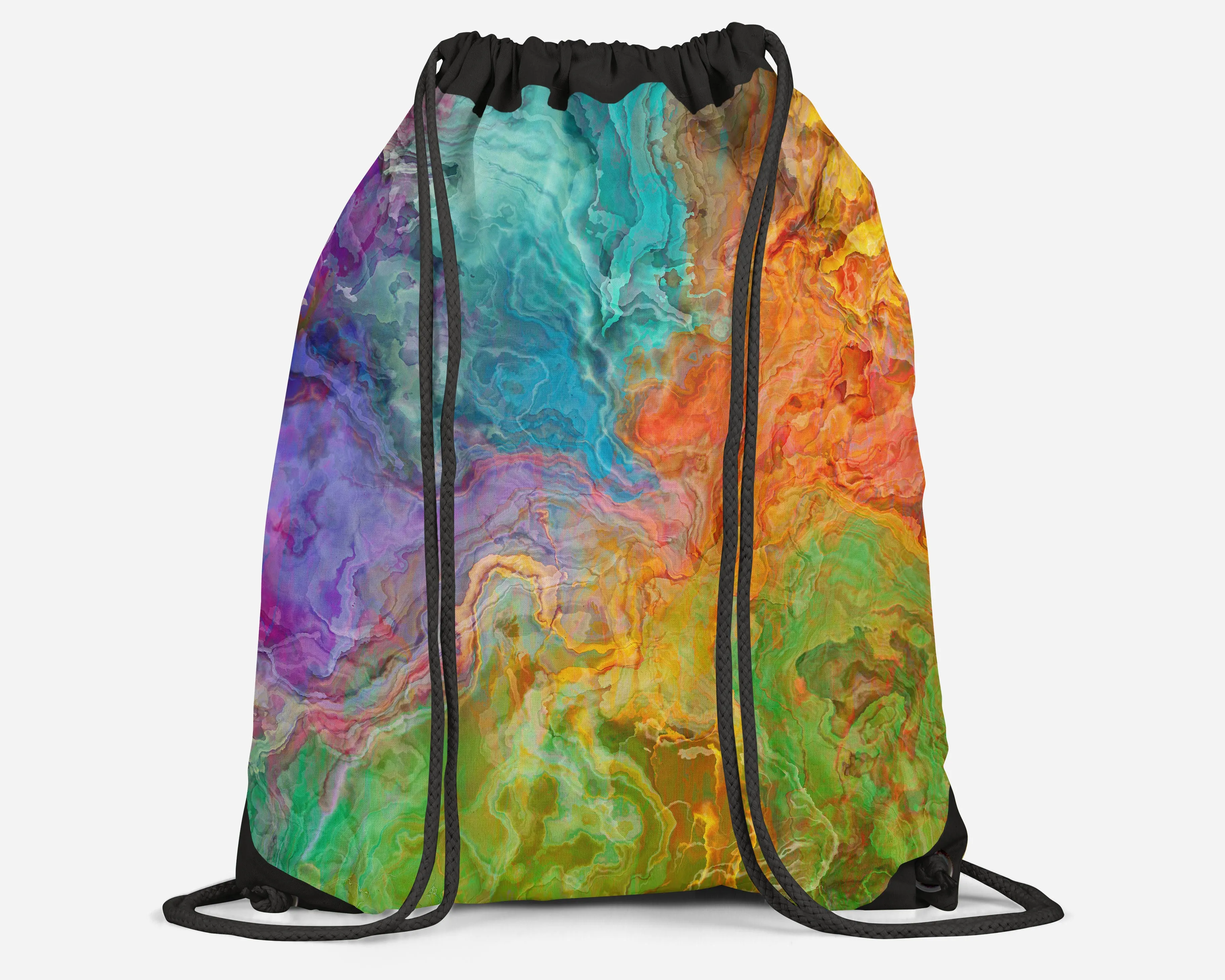 Drawstring Sling Bag, Carnival