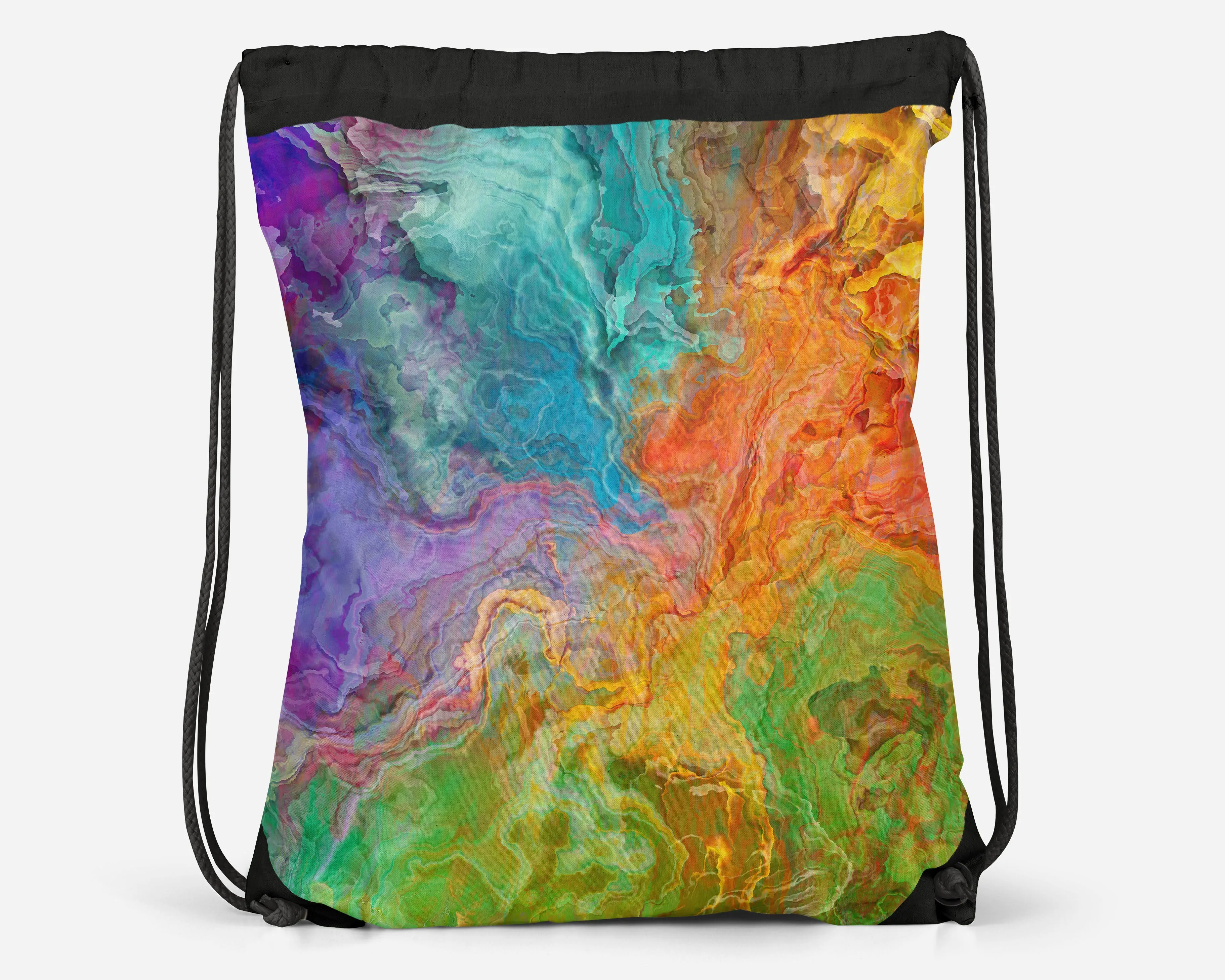 Drawstring Sling Bag, Carnival