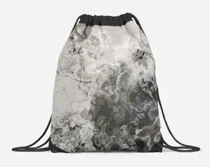 Drawstring Sling Bag, Geologic