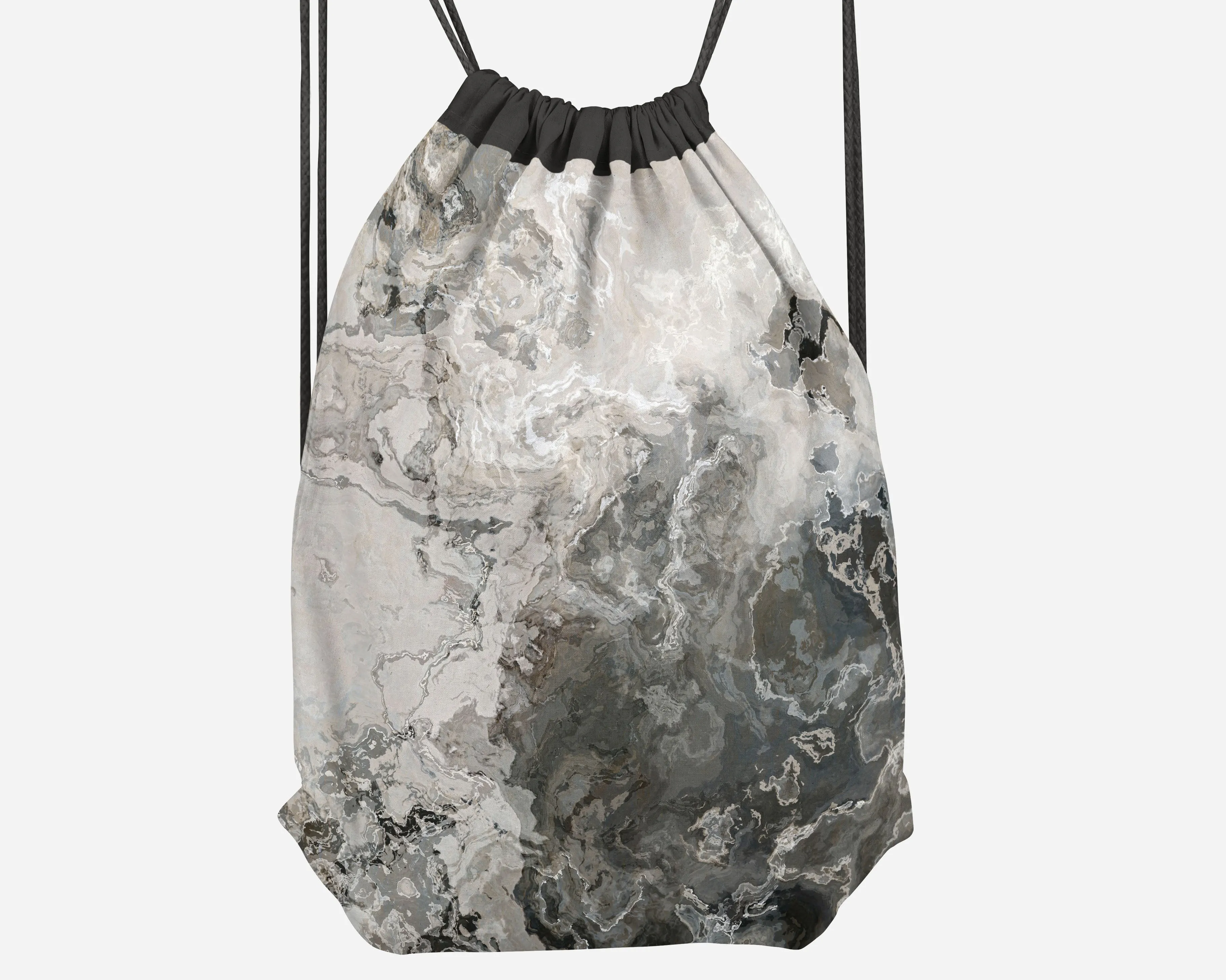Drawstring Sling Bag, Geologic