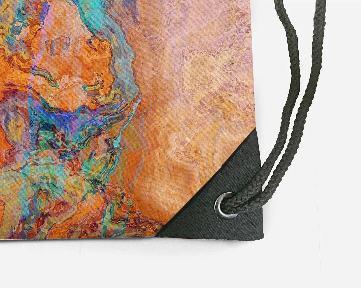 Drawstring Sling Bag, Southwestern Archetype