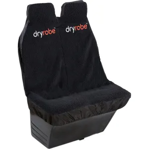 Dryrobe Waterproof Double Car Seat Protector Cover - Black