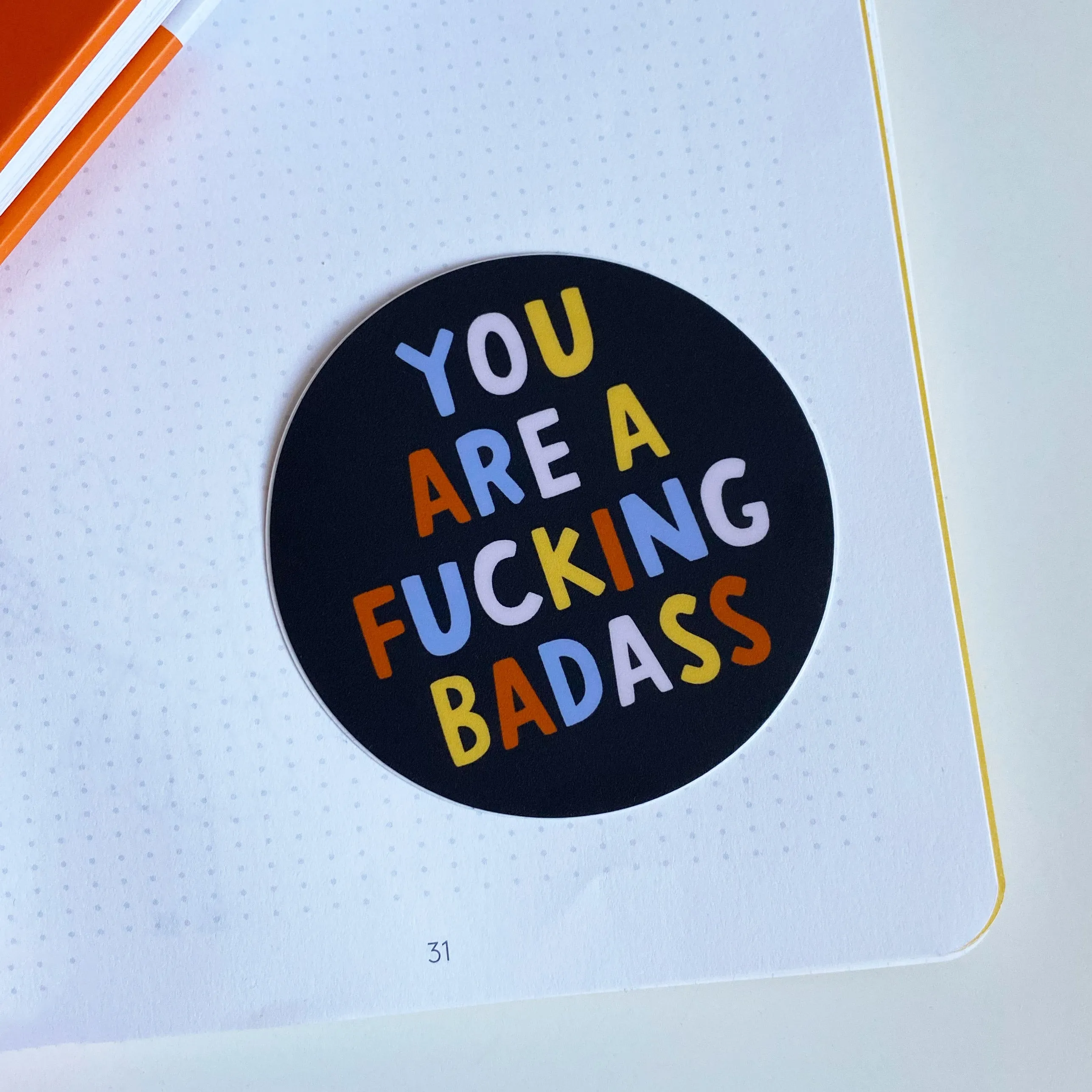 Effin Badass Sticker
