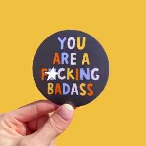 Effin Badass Sticker